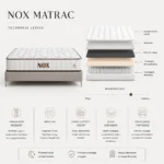 Nox ágykeret, táskarugós matraccal - Image 2